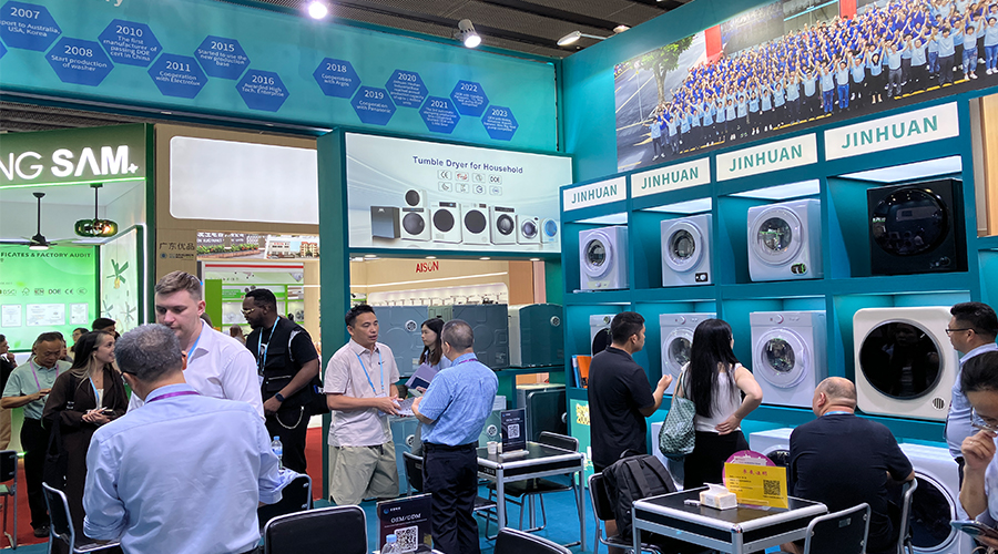 廣交會(huì)新老朋友齊聚，金環(huán)電器展位人氣旺