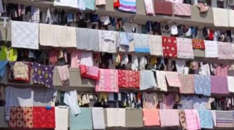 學(xué)校現(xiàn)曬被大場(chǎng)面！滾筒衣服烘干機(jī)即烘即干大件棉被 便捷好用