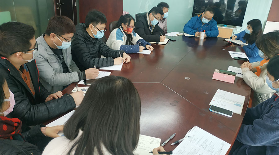 開工大吉！金環(huán)電器組織銷售部門召開動員大會
