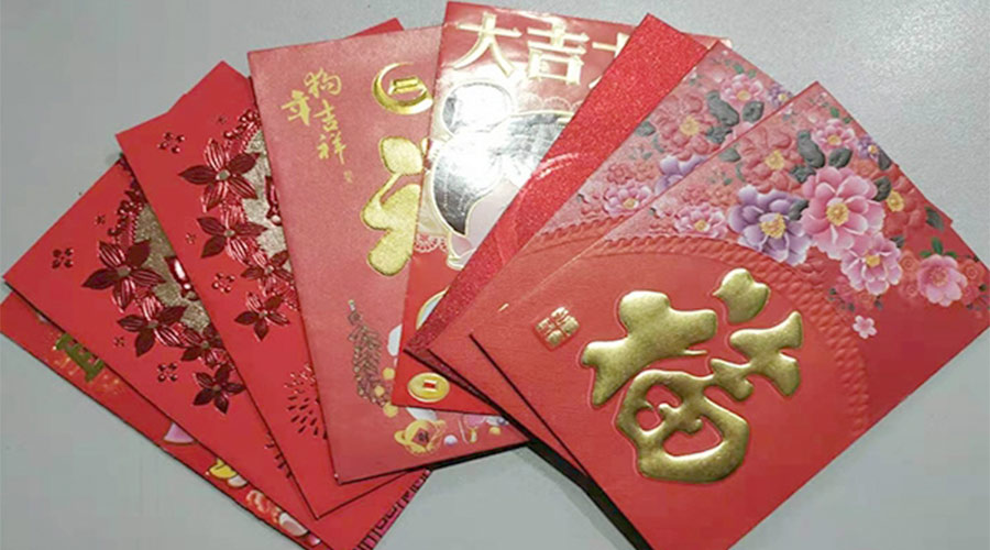 開工好彩頭！金環(huán)電器銷售部為員工派發(fā)開工紅包！
