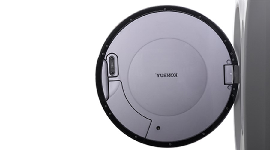 滾筒干衣機運作時，門被打開如何確保小孩安全